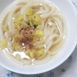 ごまかけさつまいもうどん